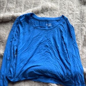 Aerie Blue Relaxed Blouse
